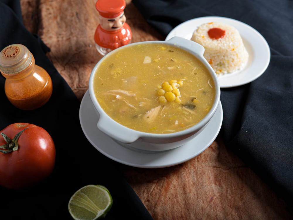 Ajiaco + Arroz